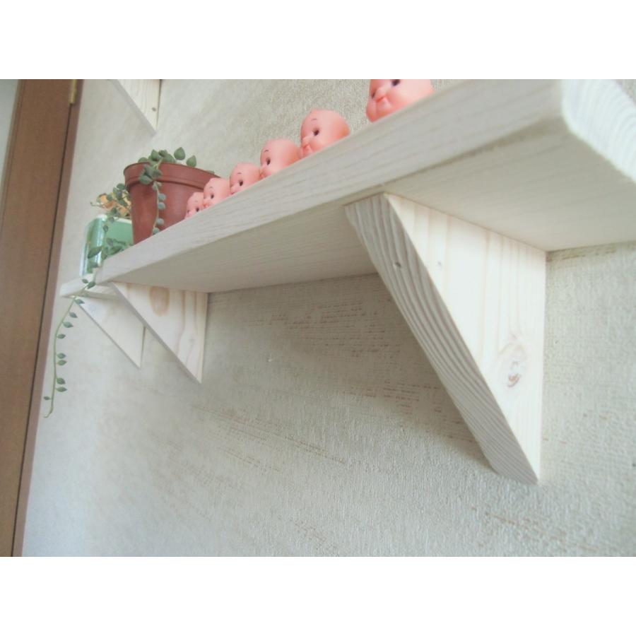３種のウォールシェルフ６点セット 飾り棚 壁掛け 木製 壁 棚 DIY 石膏ボード おしゃれ アンティーク ハンドメイド