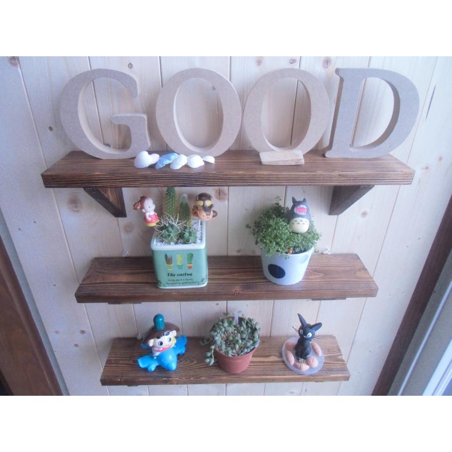 木目のきれいなウォールシェルフ ３点セット アンティーク 飾り棚 木製 壁 Diy 石膏ボード おしゃれ Ws45 ウォールシェルフショップ 通販 Yahoo ショッピング