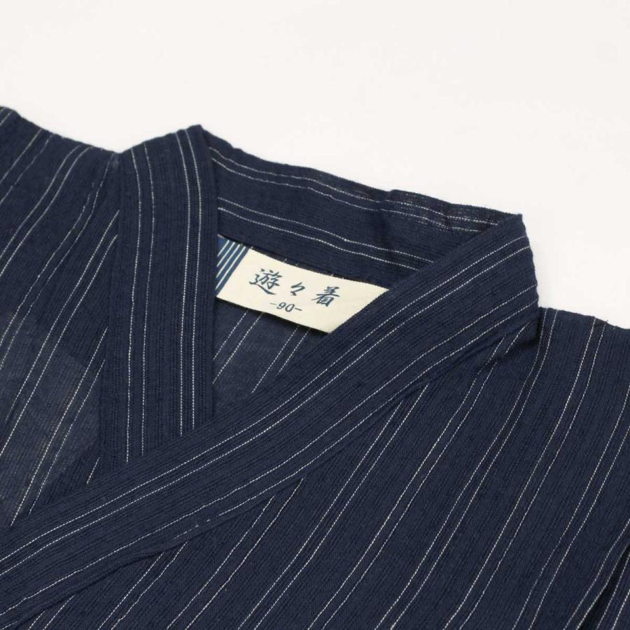 ゆうメール 送料無料  甚平 ベビー 男の子 綿100％ しじら織 浴衣 上下セット 祭り 花火 暑さ対策 ボーイズ 男児 ネイビー-A柄(全2色)80cm 90cm 95cm |  | 05