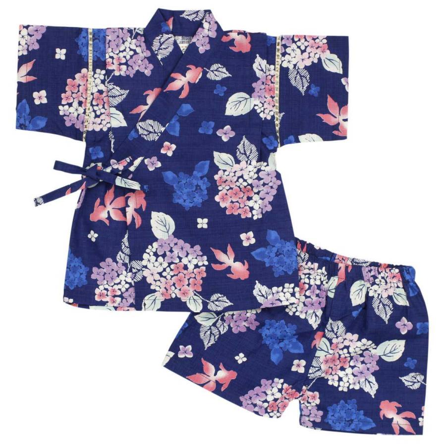 最新人気 ベビー服 シューズ 80cm 90cm 95cm ゆうメール 送料無料 甚平 ベビー 女の子 綿100 おしゃれ 可愛い 上下セット 日本製生地 祭り 暑さ対策 ガールズ 女児 浴衣 訳あり ネイビー B品 全2色 80 Www Threeriversofs Com