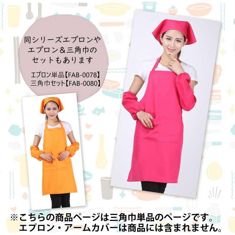 メール便 送料無料 三角巾 大人 おしゃれ 男女兼用 レディース メンズ