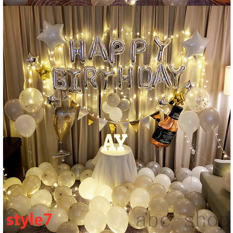 誕生日 飾り付け バルーン 100日 1歳 祝い 風船 ガーランド バースデー セット 大人 男 女 サプライズ 装飾 2歳 数字 星 男の子 女の子 スパークル Abc 0713 Spicatown 通販 Yahoo ショッピング