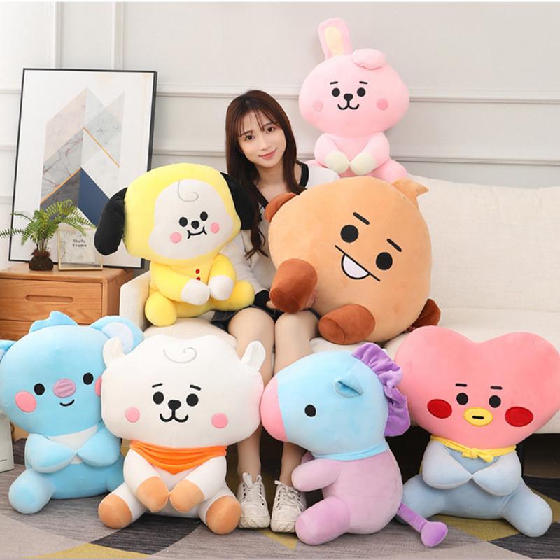 Bt21 グッズ ぬいぐるみ Bts 大きい ふわふわ 芸能人 韓流 座り姿 かわいい 萌えグッズ 応援 グッズ 誕生日 子供 プレゼント ギフト 25cm 35cm 45cm Bt21 13wo エービーシー 通販 Yahoo ショッピング