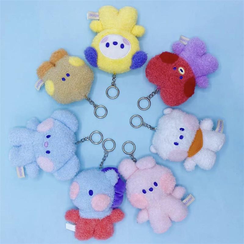 ネット限定 Bt21 グッズ キーホルダー ミニぬいぐるみ かわいい 韓国 可愛い 携帯 自動車 飾り バックパックの装飾品 バッグチャーム バッグペンダント おしゃれ 漫画 Aynaelda Com