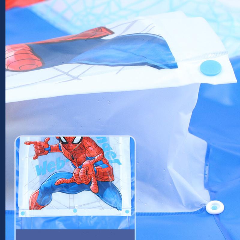 おすすめネット レインコート キッズ スパイダーマン 女の子 男の子 ランドセル対応 アナと雪の女王 かわいい おしゃれ 子供 雨具 防水 通園 通学 収納バッグ付き Aynaelda Com