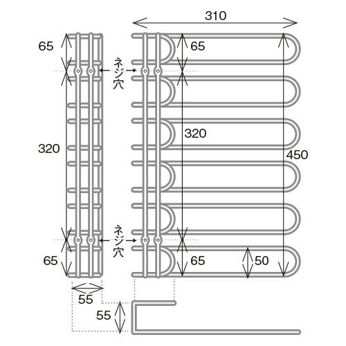 業務用 グラスハンガー ファンヴィーノ 5列グラスラック 6300 ワイングラス 収納 おしゃれ シャンパングラス 整理 |  | 04