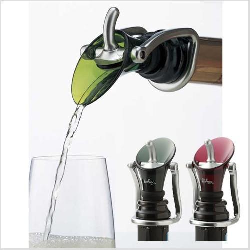 ボトルポアラー ファンヴィーノ カラーシャンパンストッパー&ポアラー 8305、8306、8307｜abc-wine
