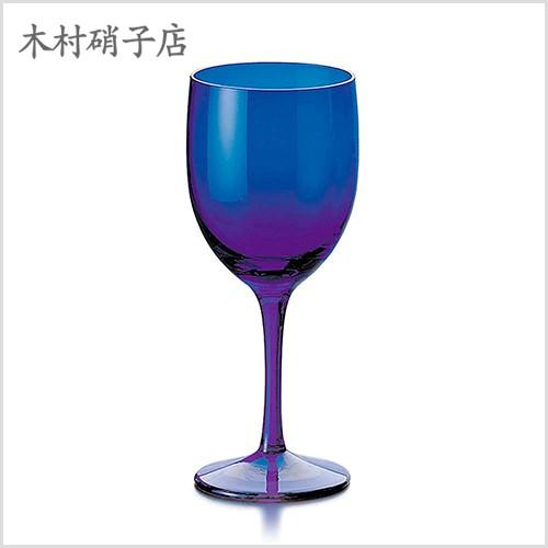 ゴブレットグラス 木村硝子店 Color コロル ブルー1ゴブレット×6脚セット 業務用｜abc-wine