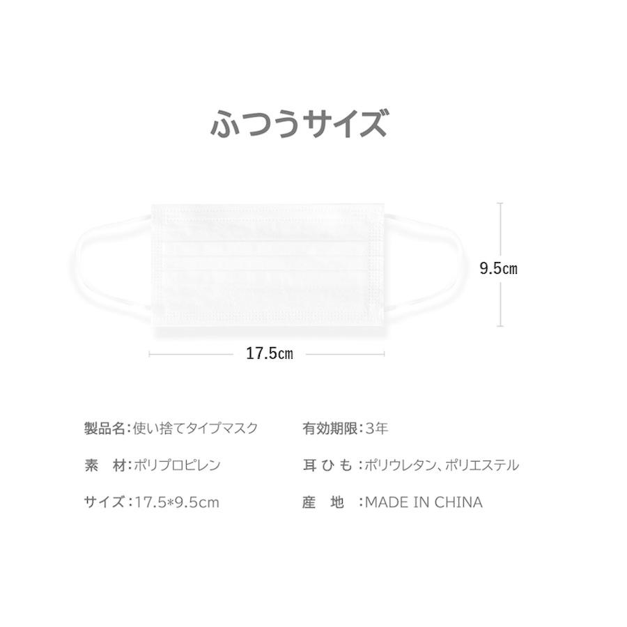 日本国内検品【日本認定工場生産】日本国内検品250枚不織布 三層構造日本指定工場 99%カット使い捨てPM2.5花粉かぜウイルス普通サイズ 日本語パッケージ｜abc8866shopping｜06