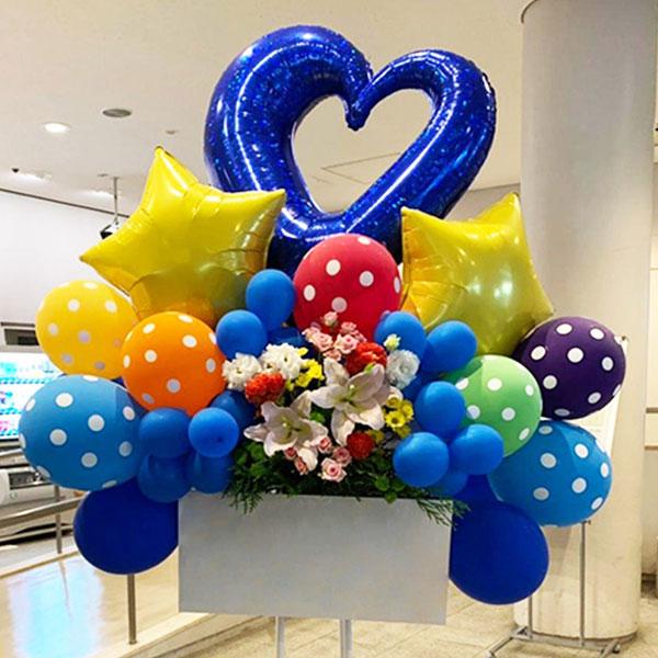 格安 福岡限定 バルーンスタンド花 自社配達 独創的 Www Simon Page Com