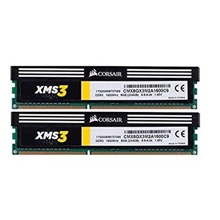 全国送料無料でアメリカの人気輸入品をお届けします。C0RSAIR XMS Series デスクトップ用 DDR3 メモリー8GB (2GB×4枚組) CMX4GX3M2A1600C9