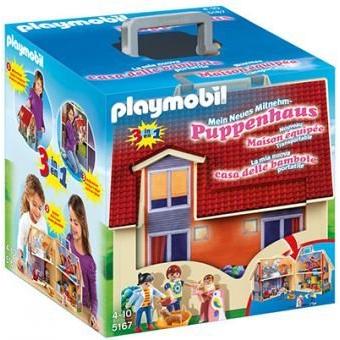 男の子向けプレゼント集結 Playmobil – Briefcase Dolls House (5167) 知育玩具
