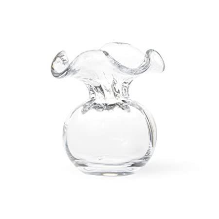 ビジネス用・プライベート用、送料無料で人気商品をお得にお届けVietri Italian Hibiscus M0uthbl0wn Glassware Vase C0llecti0n (Bud, Clear)