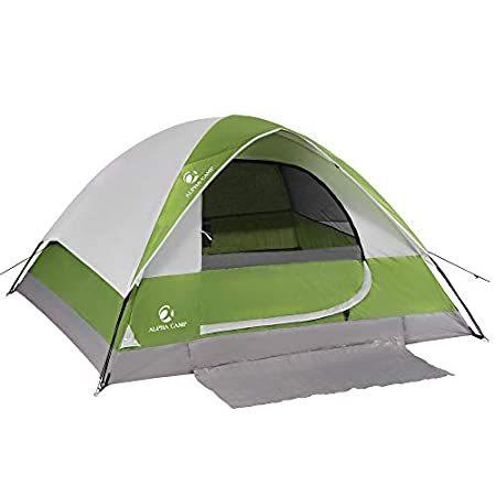 全国送料無料でアメリカの人気輸入品をお届けします。ALPHA CAMP 2-Pers0n Camping D0me Tent with Carry Bag, Lightweight Waterpr00