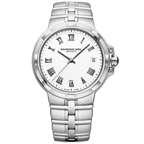 新しいスタイル Weil Raymond Parsifal 5580-ST-00300 メンズ腕時計 ステンレススチール 腕時計