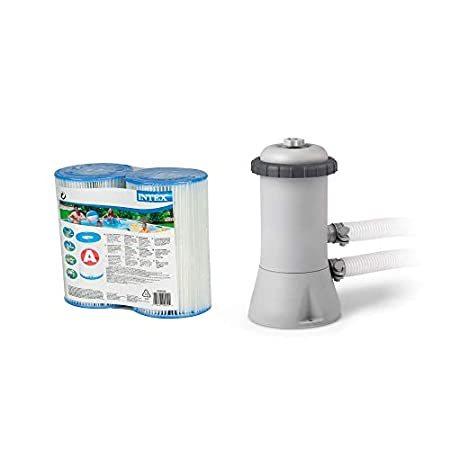 注目のブランド Intex Krystal Clear 530 GPH Pool Cartridge Pump & Filter Replacement Cartri 家庭用プール 注目のブランド Intex Krystal Clear 530 GPH Pool Cartridge Pump & Filter Replacement Cartri 家庭用プール