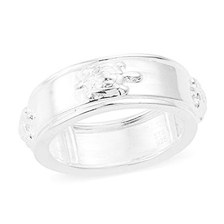 超ポイントバック祭 ファッションリング 925スターリングシルバー レディース ホワイト 8 00 ガールズ 指輪 Adga Org