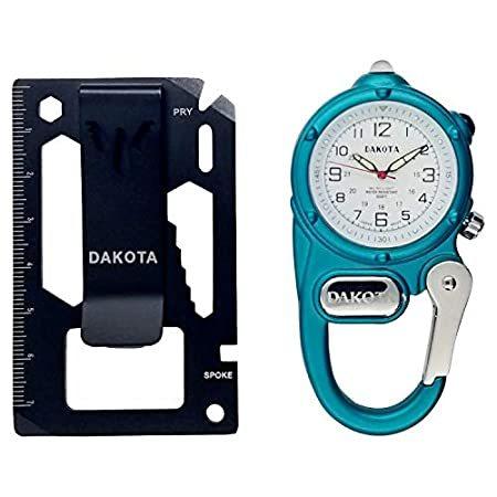割引価格 Dakota ミニクリップ アクア ギフトセット コンボ マルチツール マネークリップ カラビナウォッチ マイクロライト 腕時計 Www Oroagri Eu