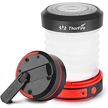 予約販売 ThorFire LED La Collapsible Rechargeable USB & Crank Hand - Lantern Camping その他周辺機器
