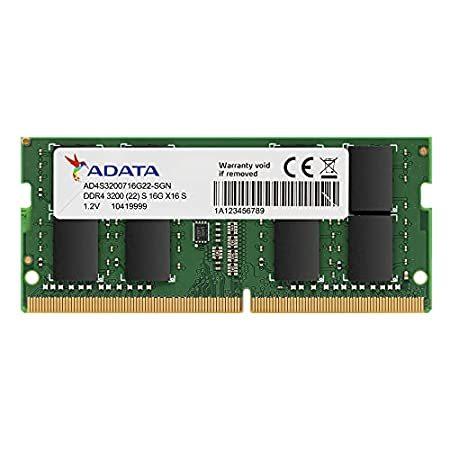 全国送料無料でアメリカの人気輸入品をお届けします。ADATA AD4S320016G22-SGN 法人専用モデル ノート用メモリ 16GB DDR4-3200 (PC4-25600) 260-Pin