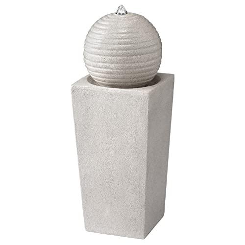 タカショー 噴水 ソーラーファウンテン ボール&ピラー STF-05 