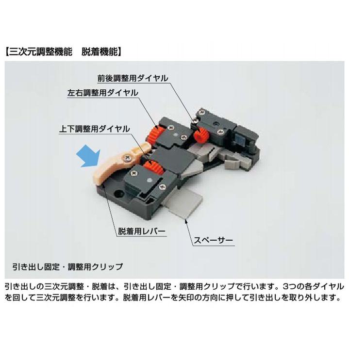 190-032-438 LAMP スガツネ工業 スライドレール セルフ＆ソフト