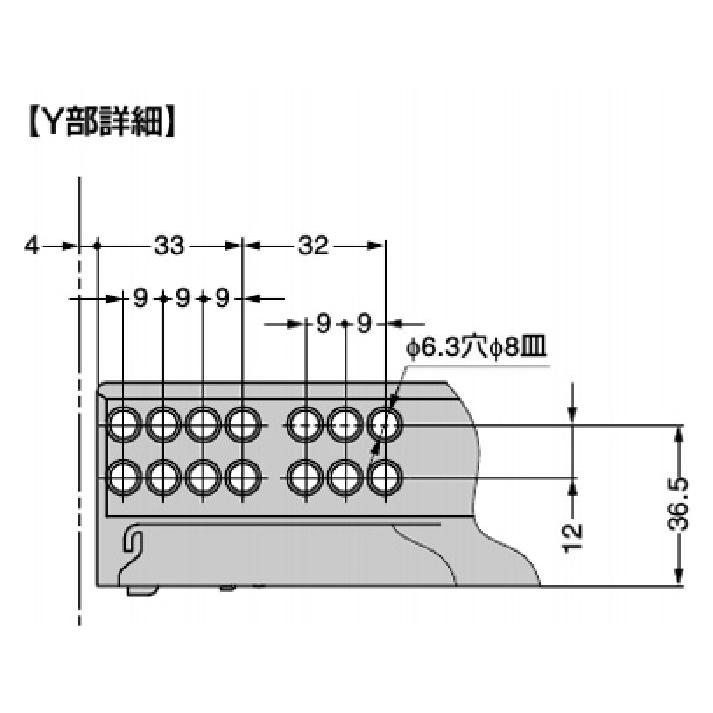 tominoske スライド スライドパーツ 190-032-438 LAMP スガツネ工業 スライドレール セルフ＆ソフト