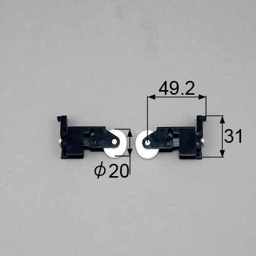 トステム 純正網戸部品 戸車（左右セット）BPJ156L:BPJ156R