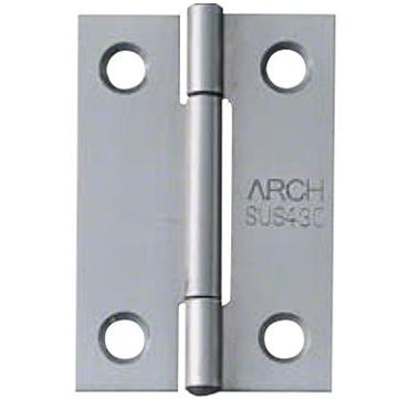 100枚入 ARCH(アーチ) NO.4510 ステンレス薄口丁番 (ビス付) 25mm 