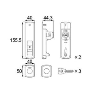 LIXIL（リクシル） D-01-DRBL LIXIL トステム DNシャッター