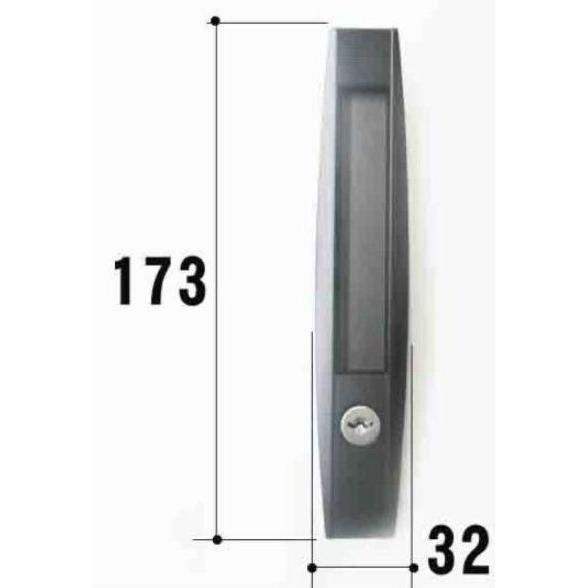 KH308 TOSTEM トステム 引戸錠 召合せ + 戸先 一番町_3