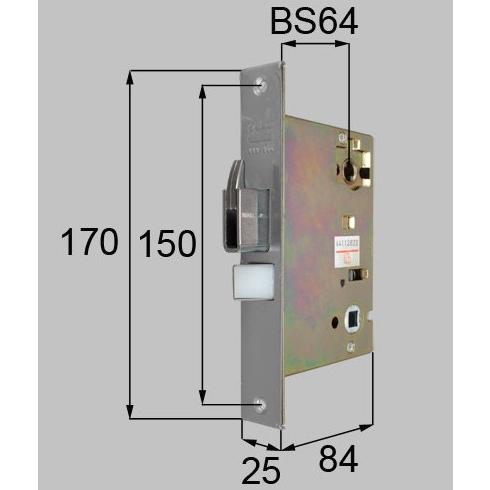 LIXIL QDD-866 トステム 取換用錠ケース 箱錠 GOAL TXK バック LIXIL QDD-866 トステム 取換用錠ケース 箱錠 GOAL TXK バック
