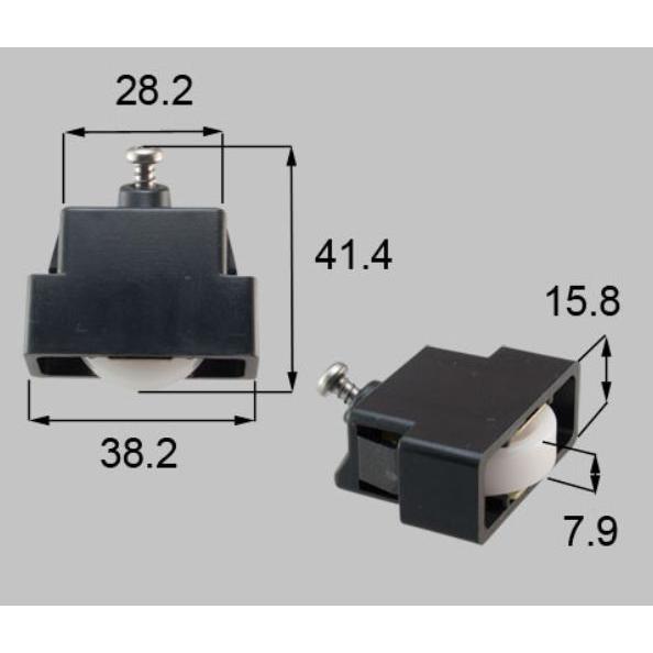 LIXIL S8NLC68 新日軽 LIXIL 雨戸戸車 調整戸車 : ABCshop LIXIL S8NLC68 新日軽 LIXIL 雨戸戸車 調整戸車 : ABCshop
