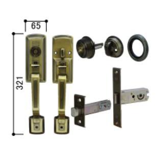 YKK AP YKKAP交換用部品 サムラッチハンドル錠セット HH-J-0231 YKK AP YKKAP交換用部品 サムラッチハンドル錠セット HH-J-0231