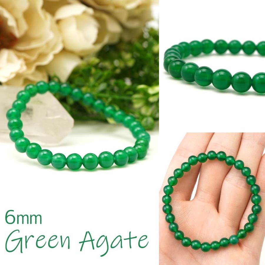 パワーストーン ブレスレット 6mm 8mm 手首まわり16cm 5種 10通りから