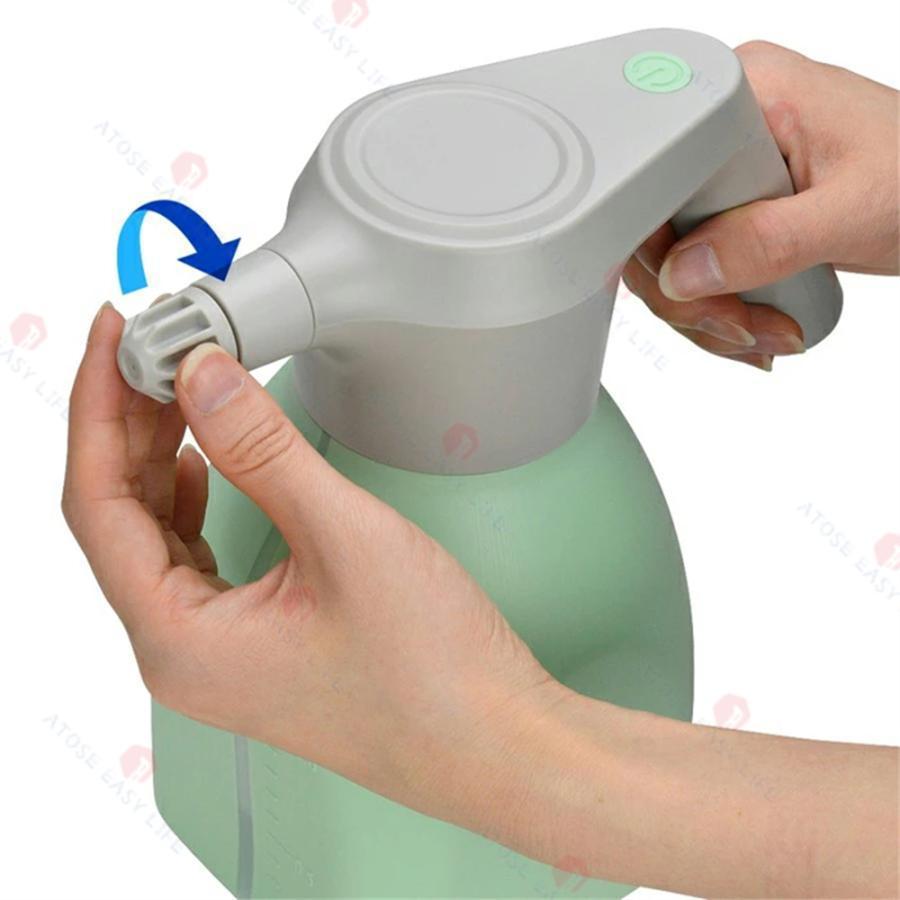噴霧器 電動じょうろ USB充電式 噴霧器 1.5L 全自動 霧吹き スプレー