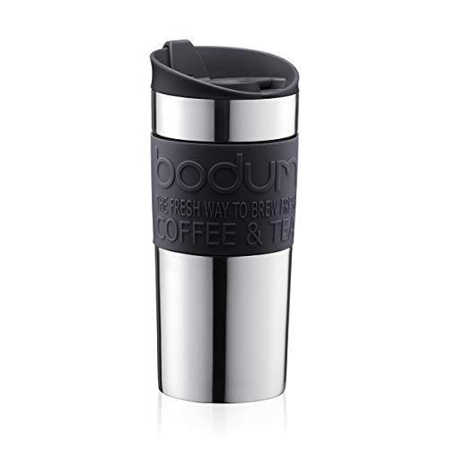 BODUM ボダム TRAVEL MUG トラベルマグ ステンレス製 350ml ブラック 【正規品】 1106801