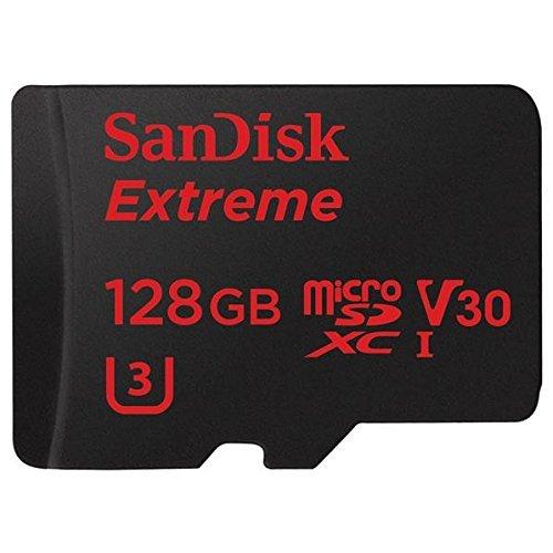 独特な店 サンディスク Class3（Class10）対応microSDXCカード「エクストリーム」（SD変換アダプタ付）（デー Speed 128GB・UHS SDカード