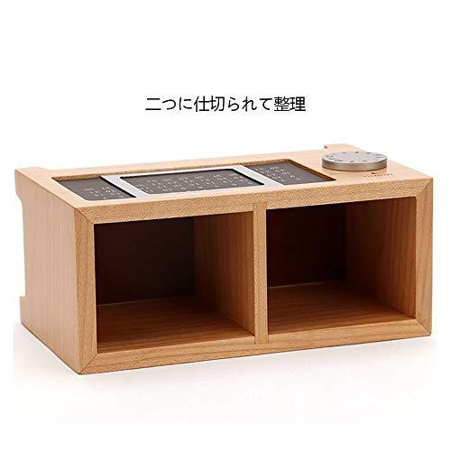 ホットセールホットセールペン立て 木製 多機能 万年カレンダー付