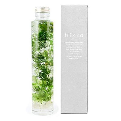 スリムボトル ハーバリウム プリザーブドフラワー (GREEN)