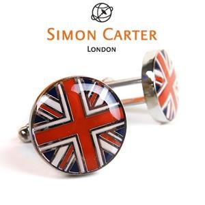 カフリンクス ユニオンジャック / Simon Carter West End Union Jack Dome Cufflinks