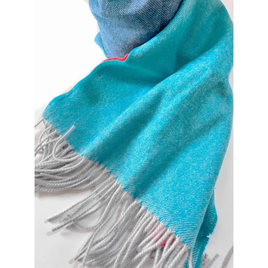 ジョンストンズ カシミヤ100% マフラー　スコットランド制　無地 JOHNSTONS 【Johnstons / ジョンストンズ】カシミヤ100% マフラー