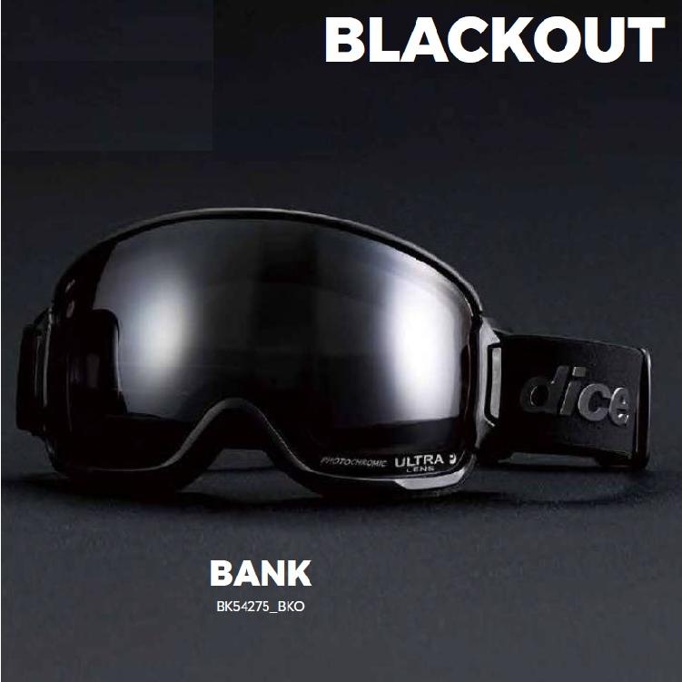 BANK DICE GOGGLE BLACK OUT LIMITED ダイス バンク ブラック BANK DICE GOGGLE BLACK OUT LIMITED ダイス バンク ブラック