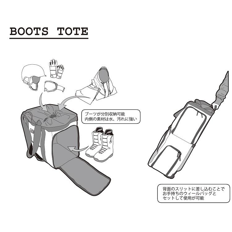 eb's/エビス　BOOTS TOTE bag　ブーツトート　バッグ ブーツ収納バッグ　/Eb's/4300353｜abeam-shop｜05