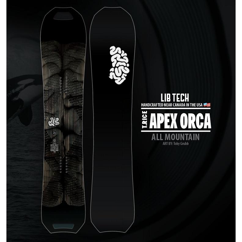 LIB TECH LIBTECH SNOWBOARD 25‐26 T.RICE APEX ORCA リブテック LIB TECH LIBTECH SNOWBOARD 25‐26 T.RICE APEX ORCA リブテック