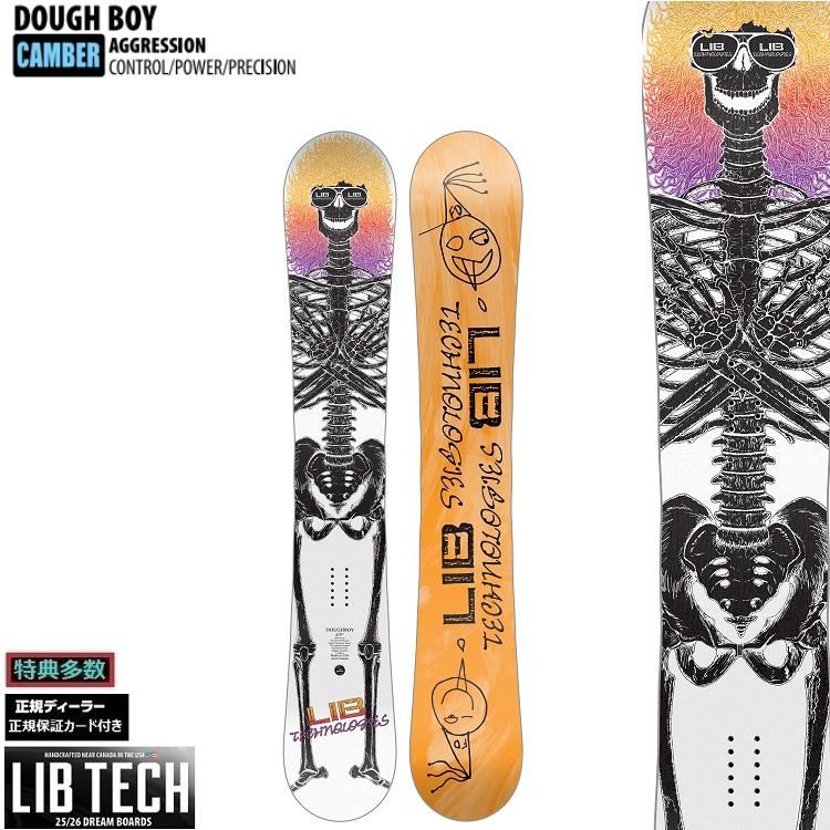 LIB TECH LIBTECH SNOWBOARD 25-26 DOUGH BOY 195CM リブテック LIB TECH LIBTECH SNOWBOARD 25-26 DOUGH BOY 195CM リブテック