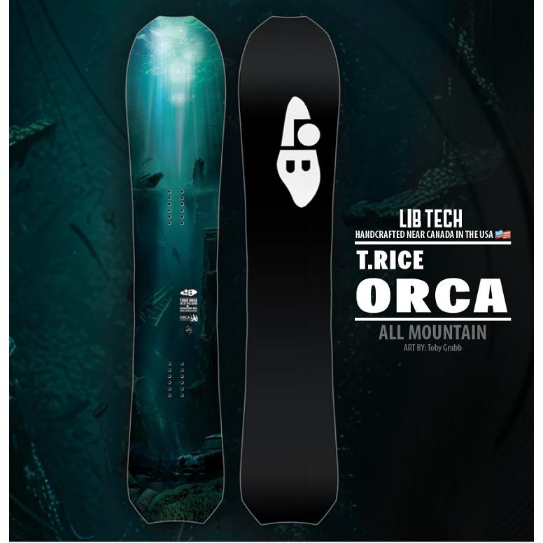 LIB TECH LIBTECH SNOWBOARD 25‐26 T.RICE ORCA リブテック LIB TECH LIBTECH SNOWBOARD 25‐26 T.RICE ORCA リブテック