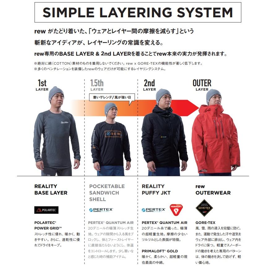 REW REALITY CARGO BIB GORE-TEX3LAYER / アールイーダブリュー REW REALITY CARGO BIB GORE-TEX3LAYER / アールイーダブリュー