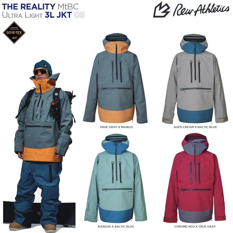 REW THE REALITY MtBC ULTRA LIGHT 3L JKT GORE-TEX 3レイヤー REW THE REALITY MtBC ULTRA LIGHT 3L JKT GORE-TEX 3レイヤー