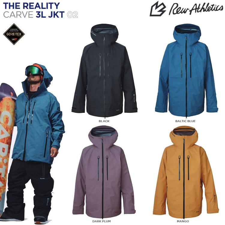 REW REALITY CARVE 3L JACKET GORE-TEX 3レイヤー/ アールイー REW REALITY CARVE 3L JACKET GORE-TEX 3レイヤー/ アールイー